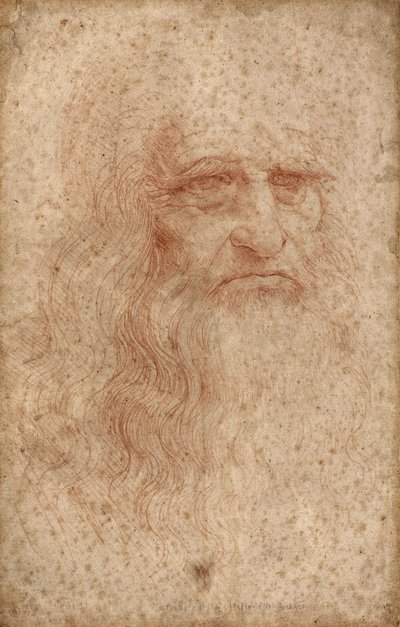 Self-Portrait by Leonardo da Vinci